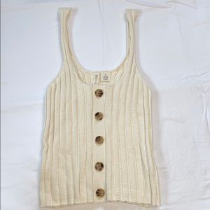 Sweater Tank Top